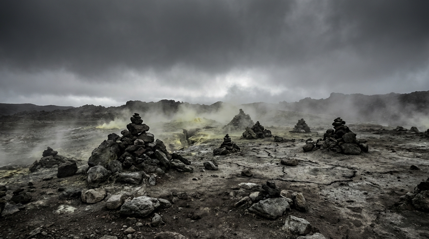 浄土平 賽の河原