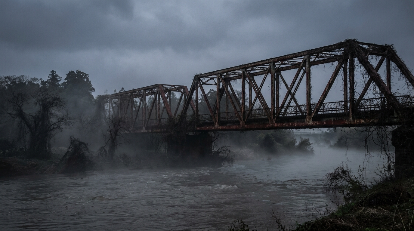 奥山周辺の橋（利根川付近）
