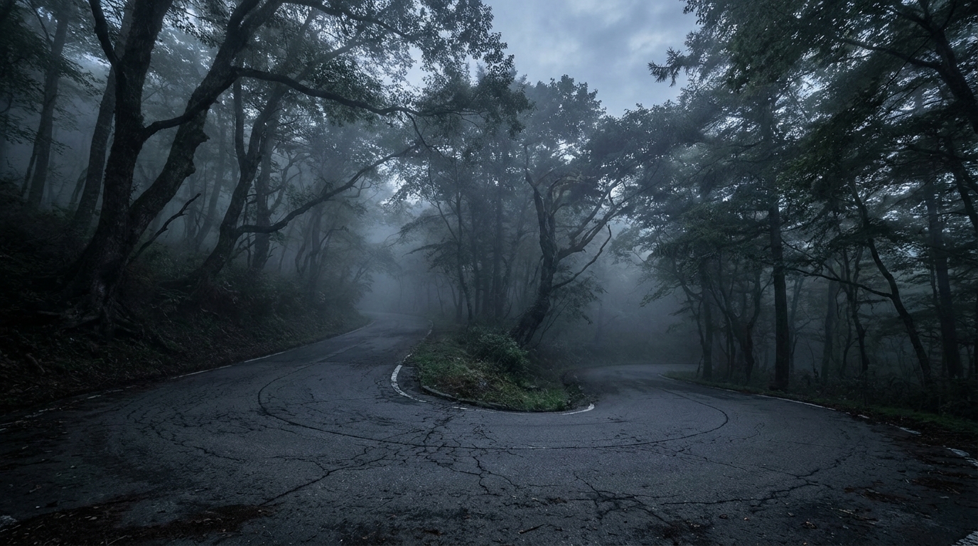 長野県 心霊スポット 七曲り（長野市）