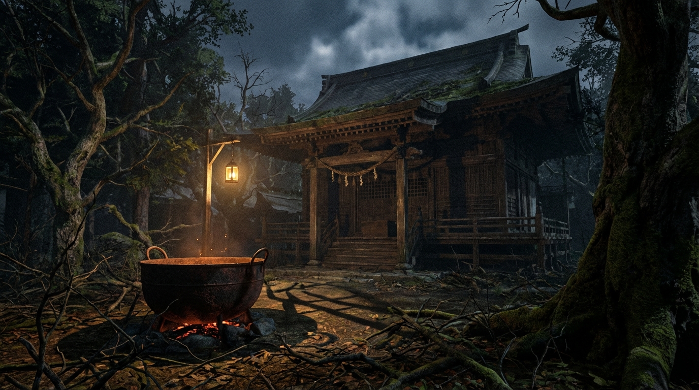 岡山県 心霊スポット 吉備津神社(御釜殿)(岡山市)