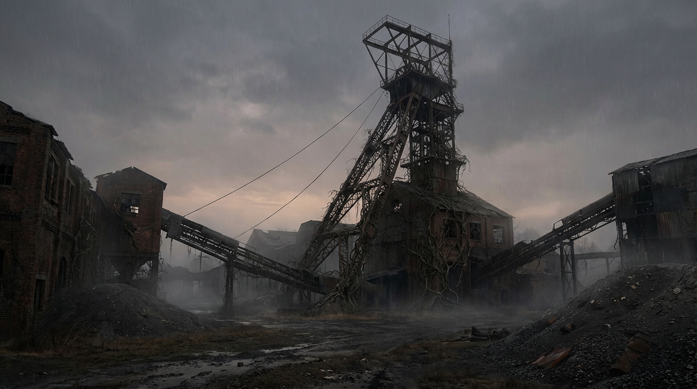 旧志免鉱業所竪坑櫓