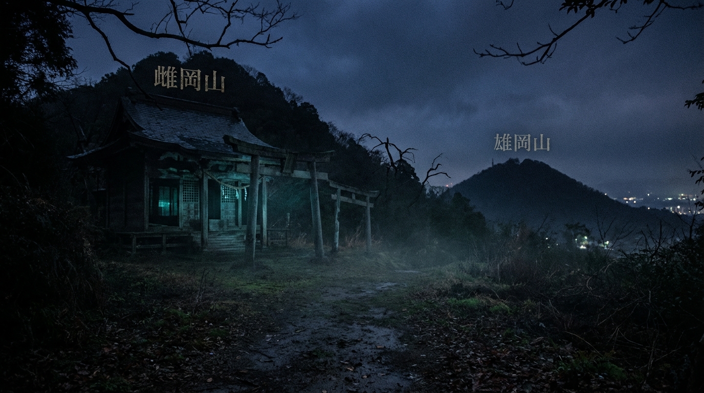 雄岡山・雌岡山