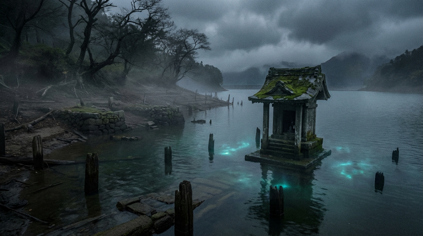 宮ヶ瀬ダム沈んだ村の祠