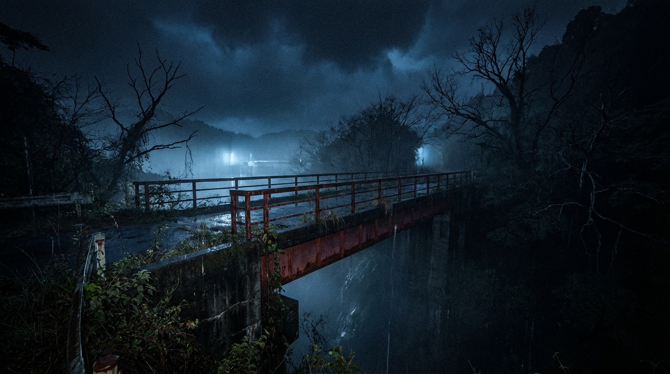 滝畑ダム周辺の橋