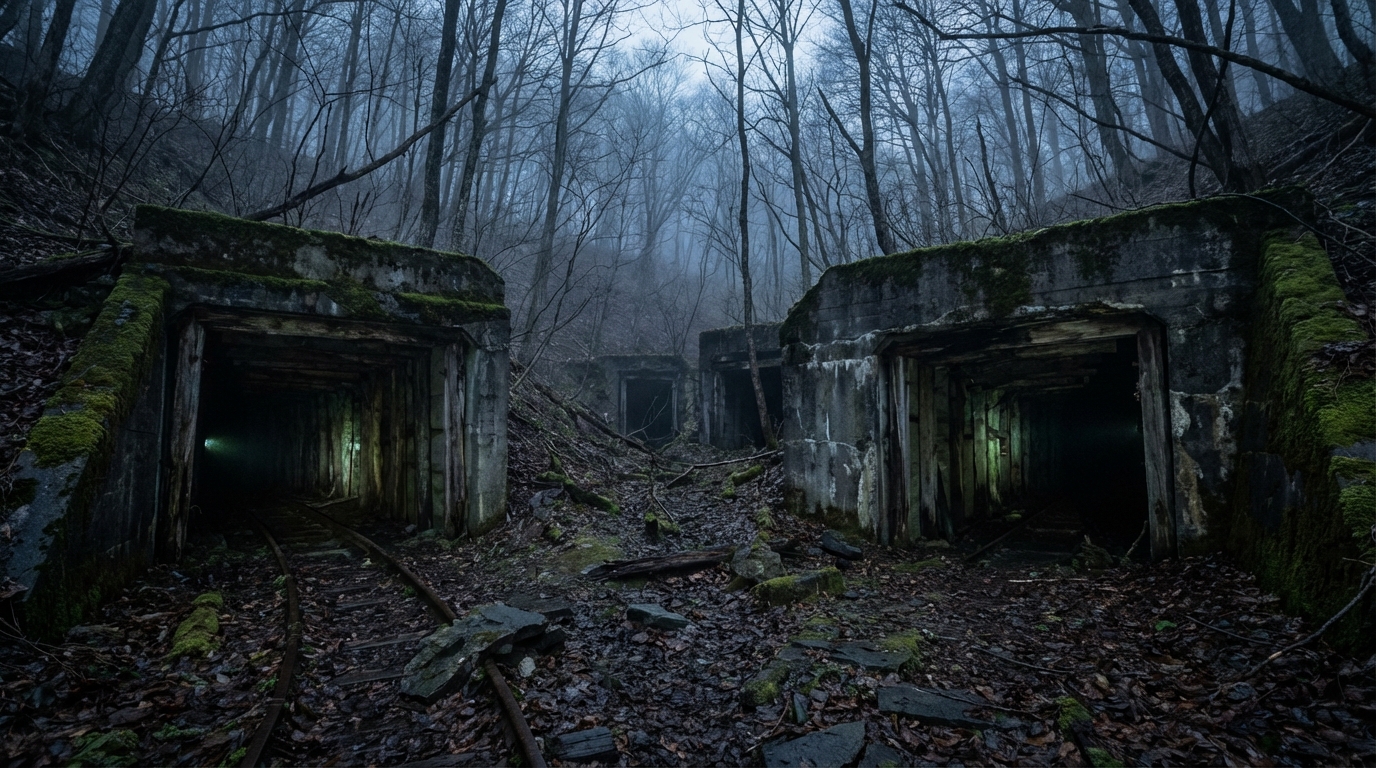 雄別炭鉱跡トンネル群