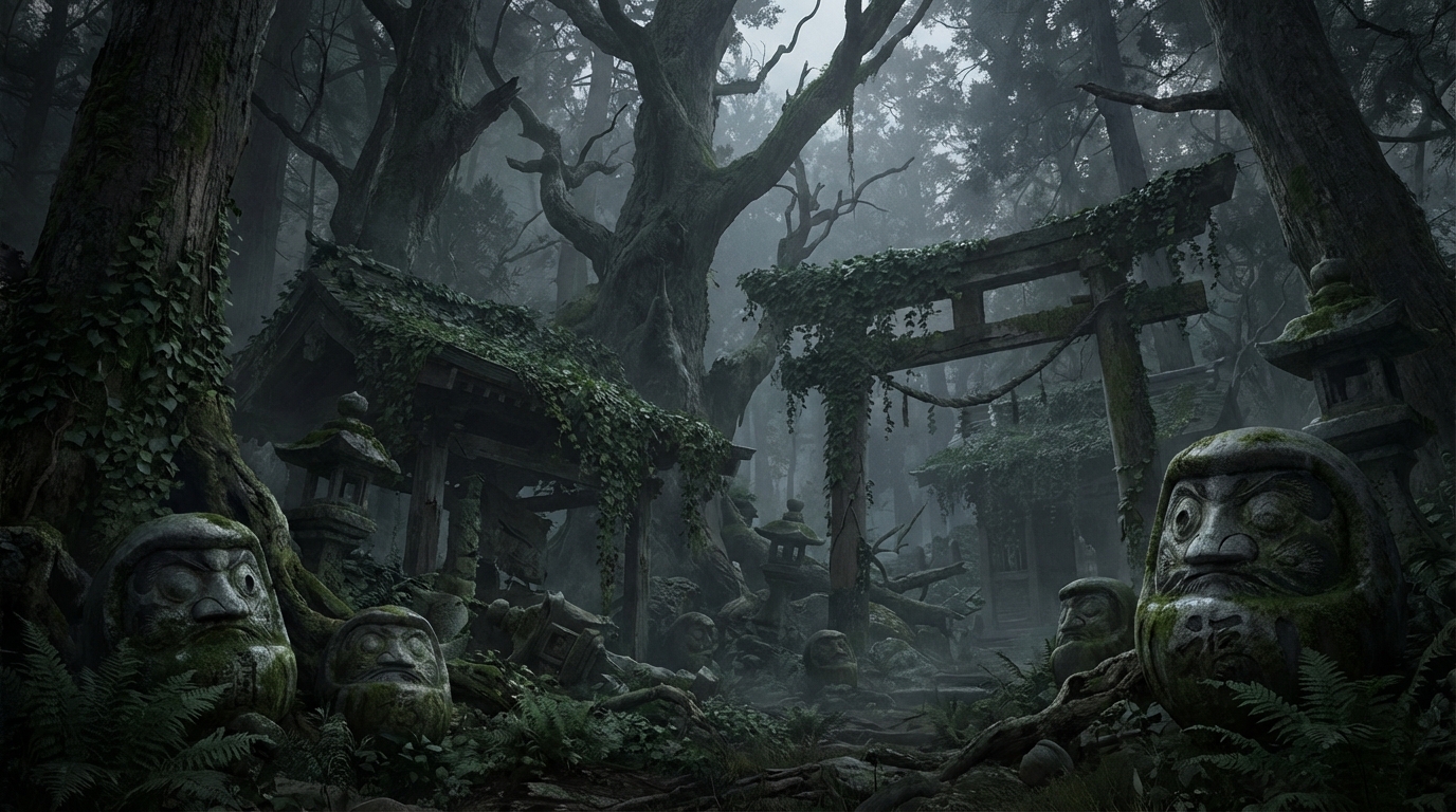 達磨神社（白幡神社）（千葉県）の千葉県の心霊スポットをイメージした心霊スポット画像