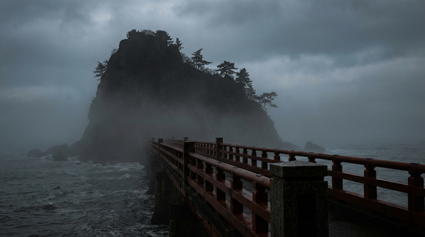 雄島(福井県)の福井県の心霊スポットをイメージした心霊スポット画像