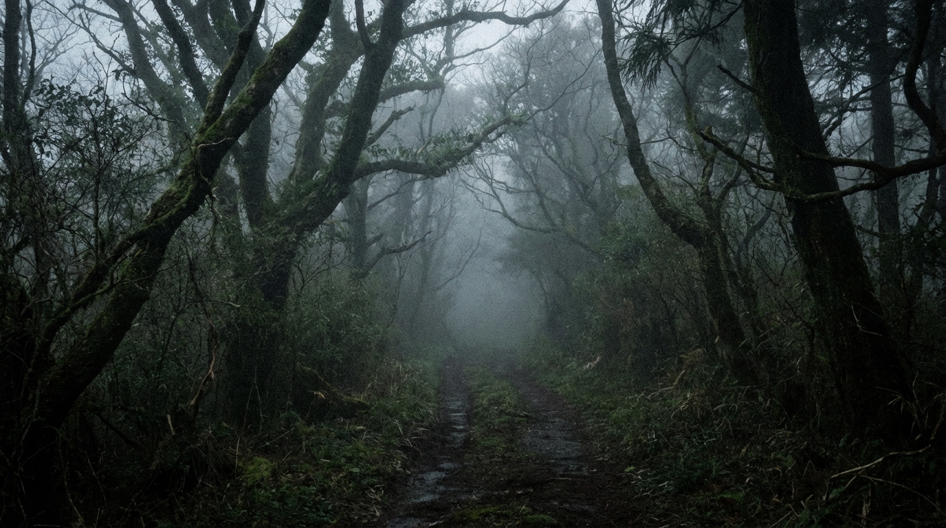 谷山旧道(鹿児島県)の鹿児島県の心霊スポットをイメージした心霊スポット画像
