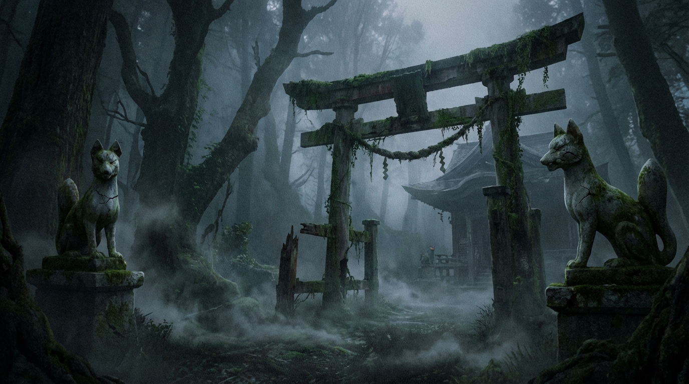 白高大神（奈良県）の奈良県の心霊スポットをイメージした心霊スポット画像
