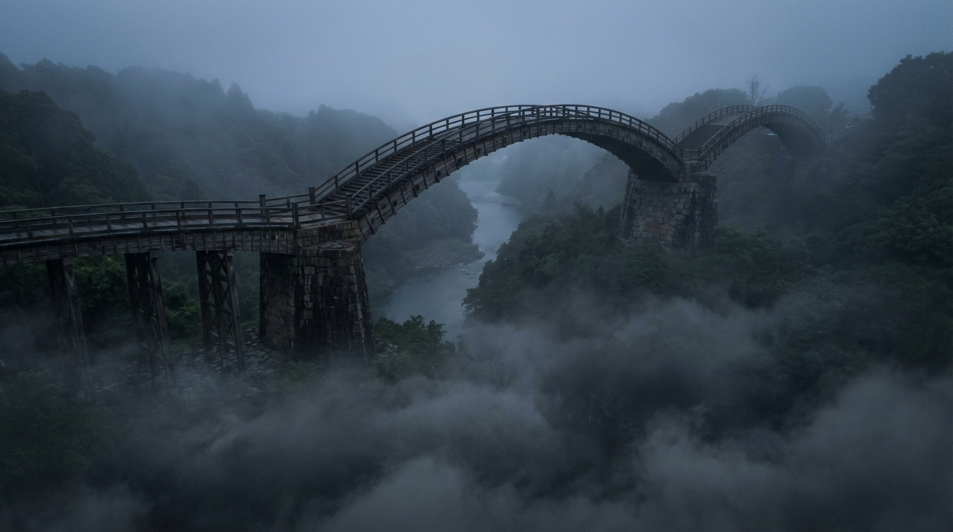 深谷大橋(山口県)の山口県の心霊スポットをイメージした心霊スポット画像