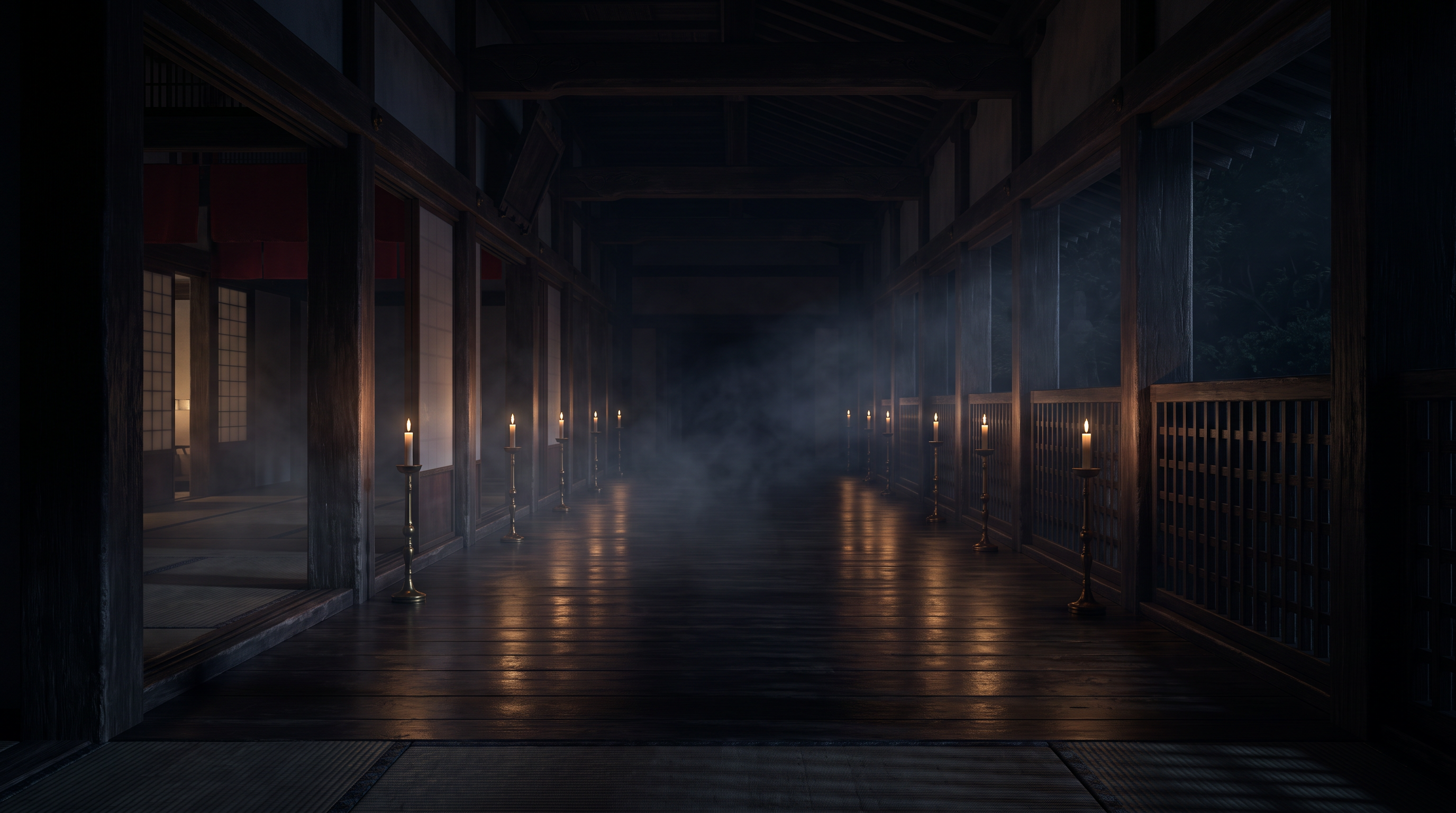 一心寺の伝承を題材にしたAI生成イラスト
